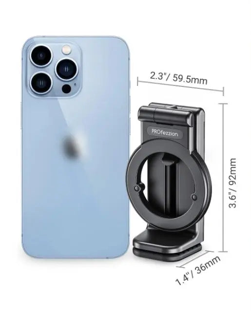 Magnetische Telefonhalterung - Drehbarer und verstellbarer Ständer