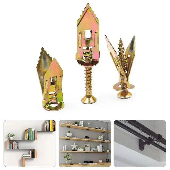 Selbstschneidende Dübelschrauben Perfekt für Gips und Gipskarton