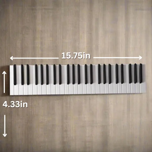 Klavier-Garderobe Wandhaken-Organizer aus Holz