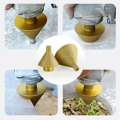 Diamant-Faserbit zum Anfasen Hochleistungs-Winkelschleifer Berif.de