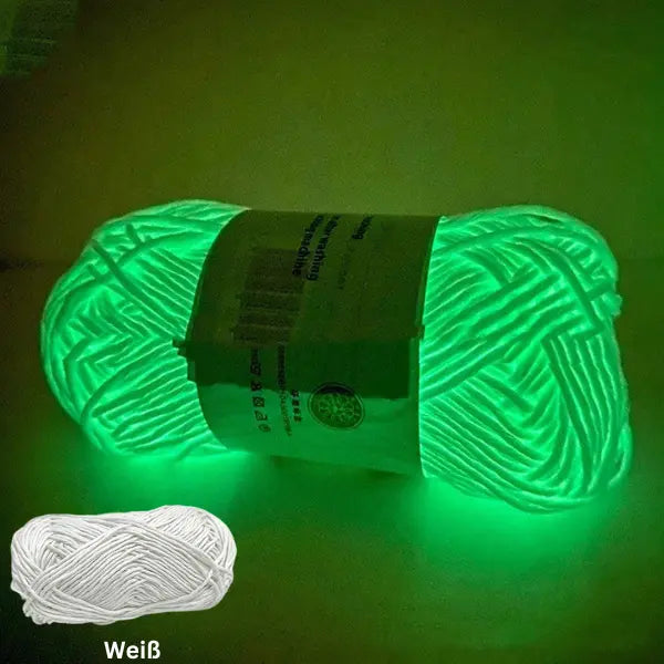 Leuchtgarn im Dunkeln Leuchtender Faden für DIY-Projekte