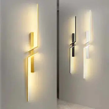 Minimalistische LED-Wandlampe Modernes Zimmer Licht Dekor