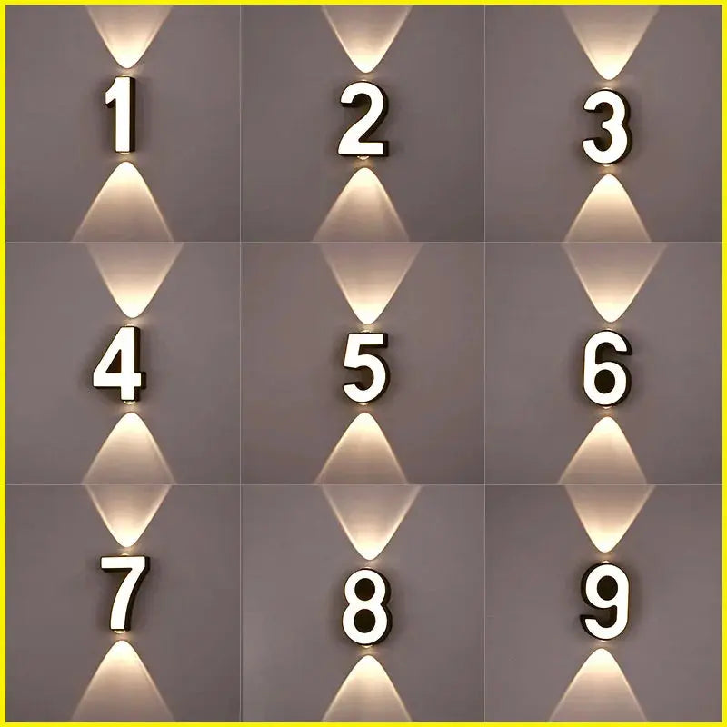 LED-Wandleuchte Nummer der Außenbeleuchtung