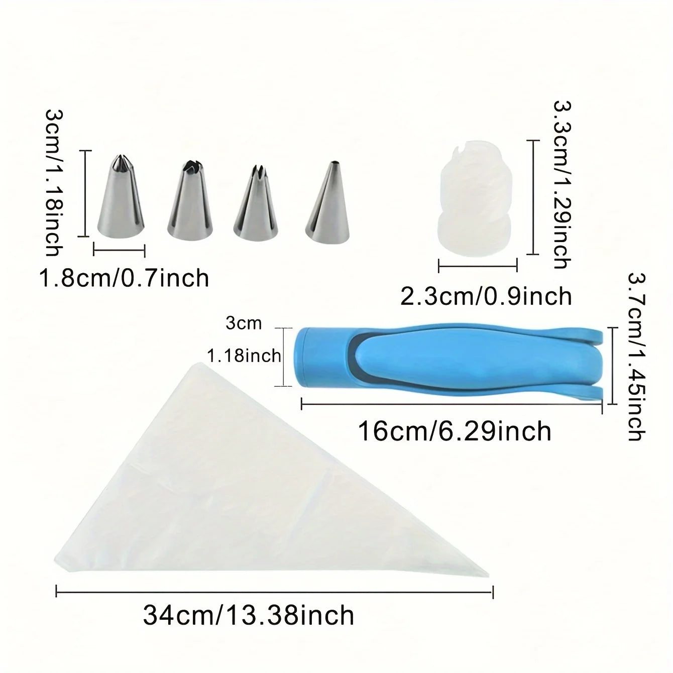 Tortendekorier-Stift Multifunktionale Glasurpistole Berif.de