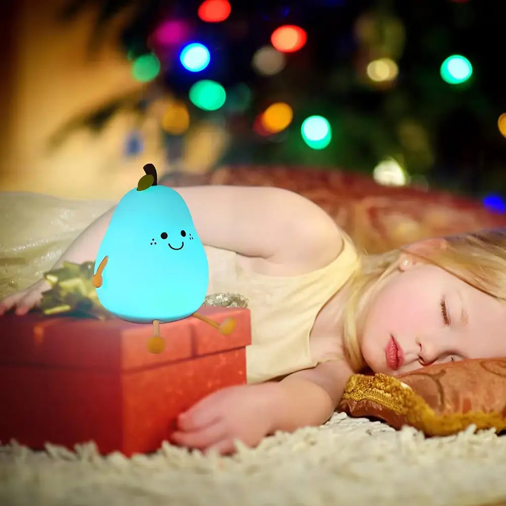 Birne Touch light Wiederaufladbare Silikonnachtlampe