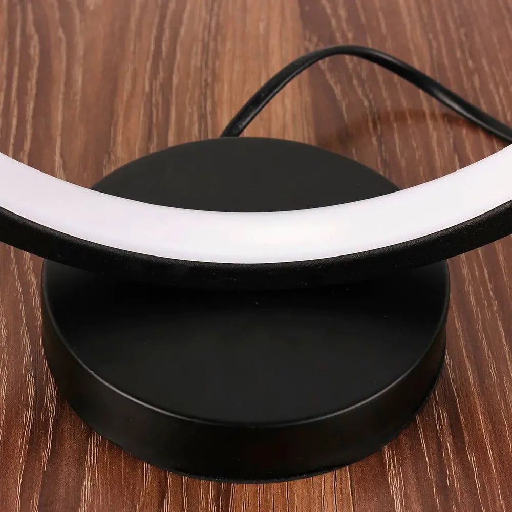 Kreisförmige LED-Tischlampe Dimmbares Nachtlicht