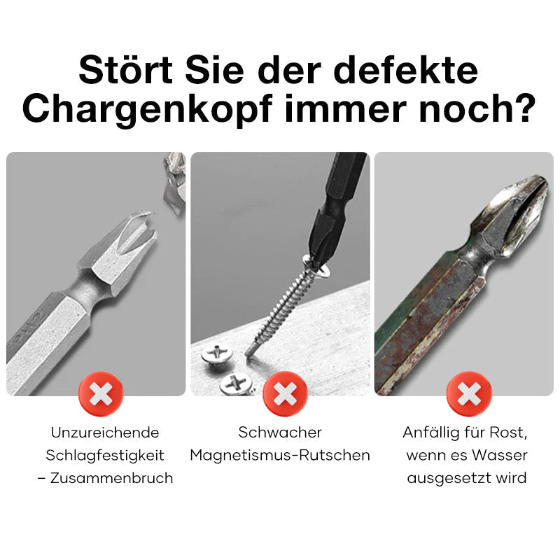 Magnetische stoßdämpfende Bohrer™ Gebaut für Langlebigkeit!