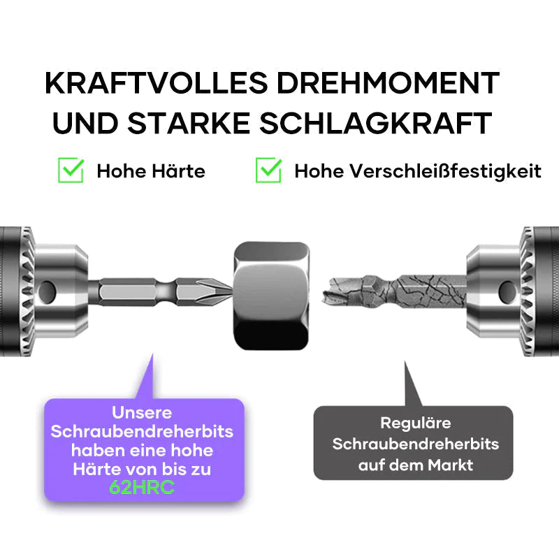 Magnetische stoßdämpfende Bohrer™ Gebaut für Langlebigkeit!