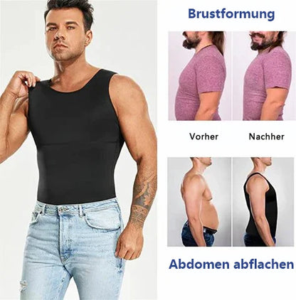 1+1 Gratis! Figurformendes Tank-Top™ Schlankheits-Unterhemd für Männer