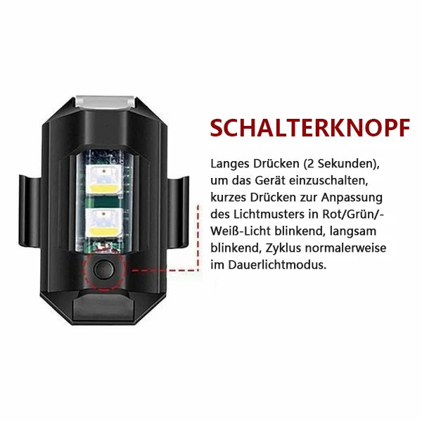 1+1 Gratis! Anti-Kollisionsleuchten™ Sicherheitswarn-LED