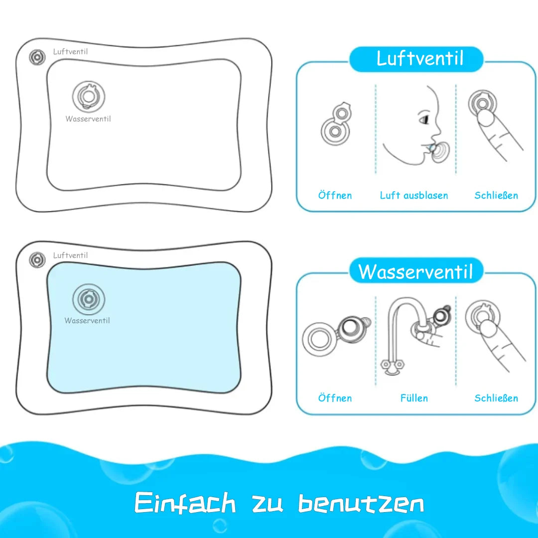 Wasser-Sensorikmatte für Haustiere™ Kühlendes aufblasbares Spielbett