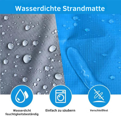 Sandfeste Strandmatte™ Wasserdichte Allwetter-Decke