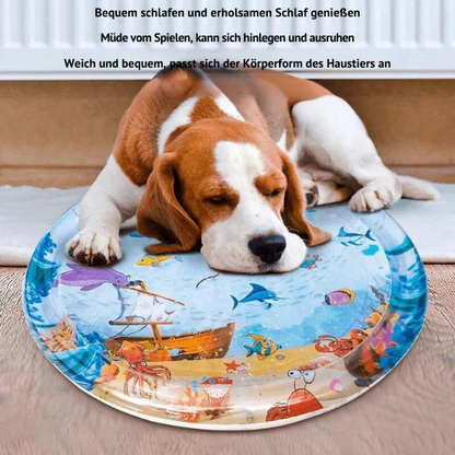 Wasser-Sensorikmatte für Haustiere™ Kühlendes aufblasbares Spielbett