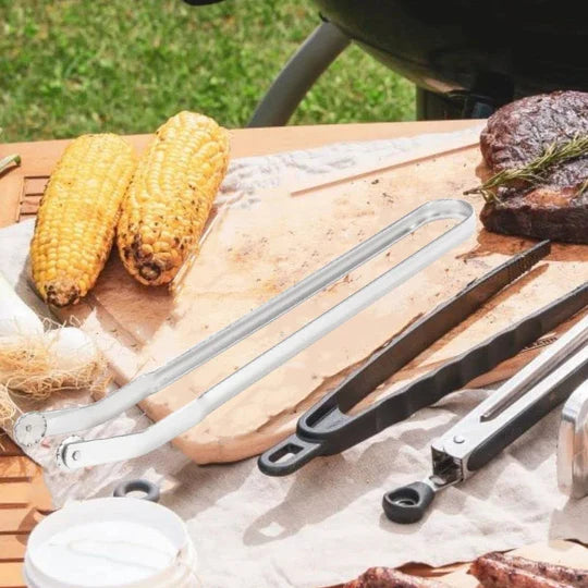 BBQ-Wendezange™  Langer Handgriff aus Edelstahl