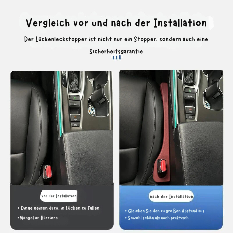 Lückenfüller für Autositze™ Schließen Sie diese Lücke!