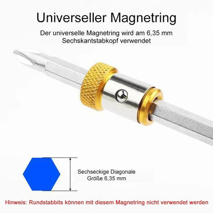 Magnetischer Schraubendreherhalter™ Universeller Mitnehmerring