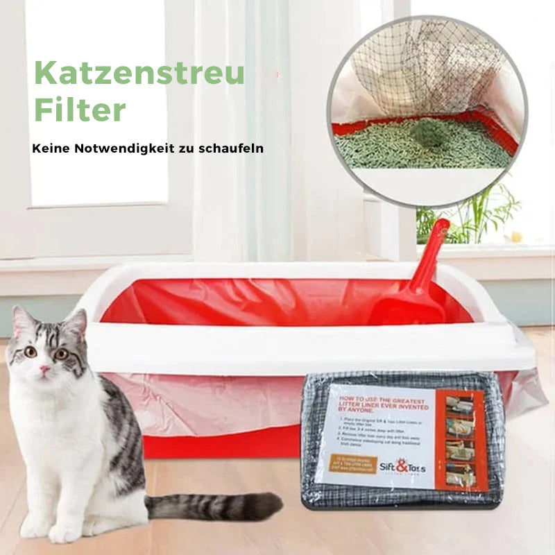 Filter für Katzenstreubeutel™ Sauberes Leben!