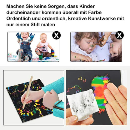 Magic Scratch-Papier™ Lassen Sie Ihrer Fantasie freien Lauf!