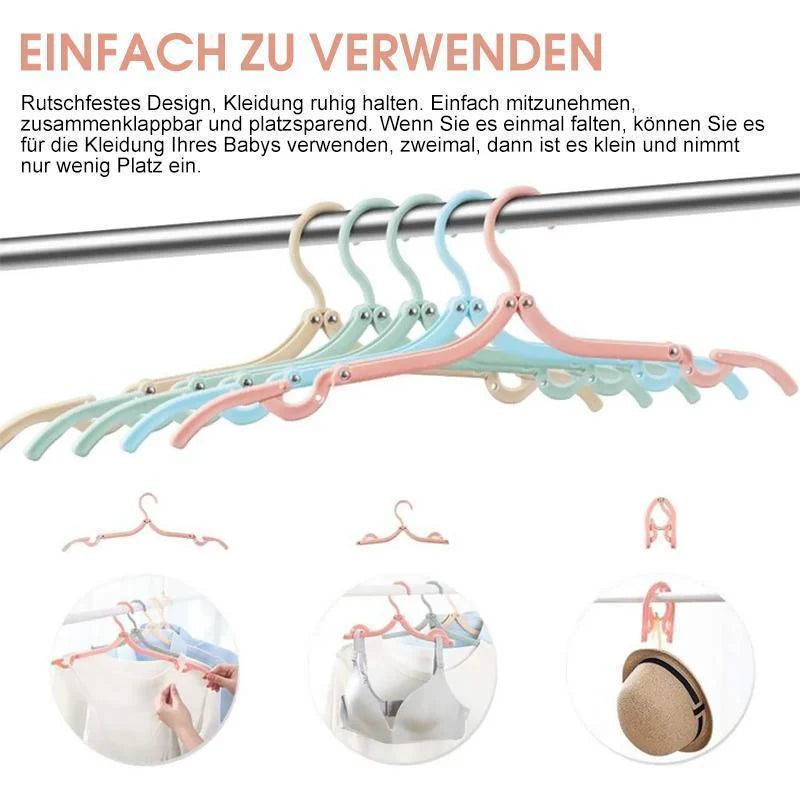 Einziehbarer Kleiderbügel™ Tragbare und platzsparende Lösung