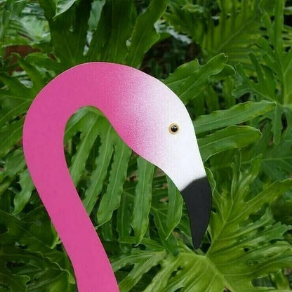 Wirbelnder Flamingo-Vogel™ Wunderschöne Dekoration im Freien