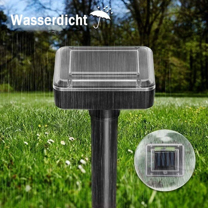 Solar-Schädlingsbekämpfer™ Ultraschall-Gartenabwehr