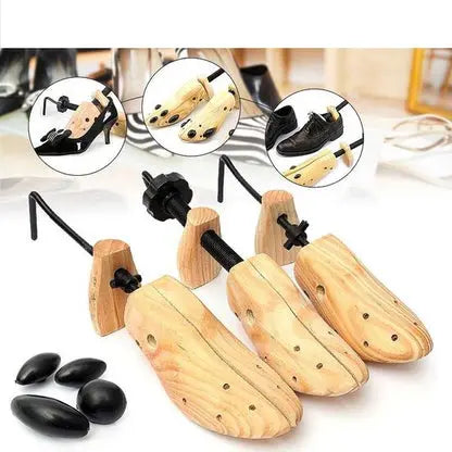 Schuhdehner Verstellbarer Holzexpander Berif.de