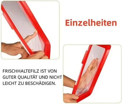 Tablett zur Lebensmittelaufbewahrung™ Stapelbares Design und wiederverwendbar