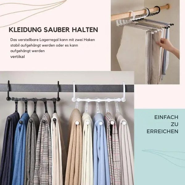 Multifunktionaler Kleiderbügel™ Ultimativer Kleiderschrank-Organisator