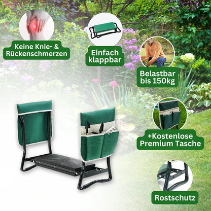 Garten Kniereiter Hocker™ Multi-Taschen-Werkzeug-Organizer