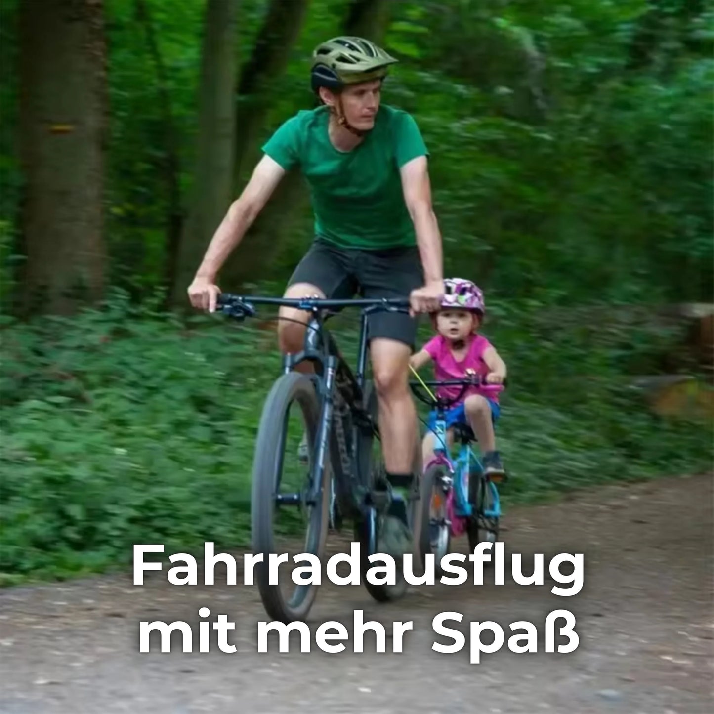 Fahrrad-Abschleppseil™ Einziehbare Zugvorrichtung