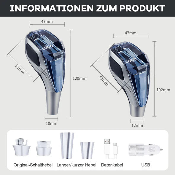 Kristall-Schaltknopf™ mit LED-Berührungssensor