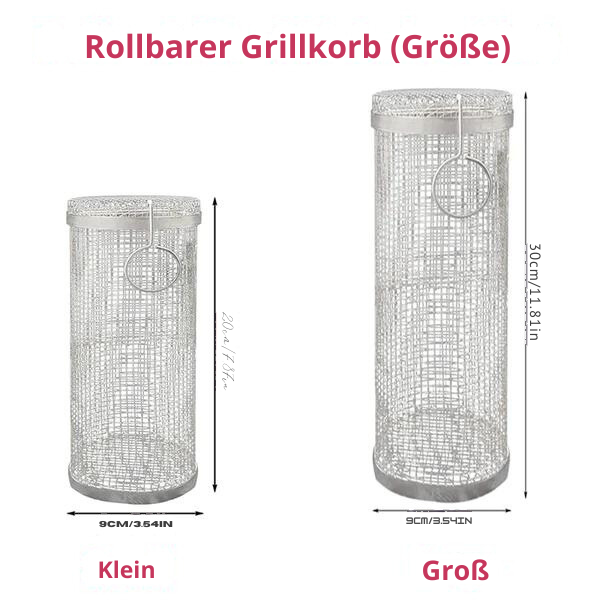 Rollbarer Grillmeister™ Tragbares Grillen der Spitzenklasse