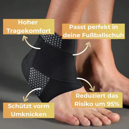 Knöchel-Stabilisator-Bandage™ Dehnungs-Kompressions-Stütze