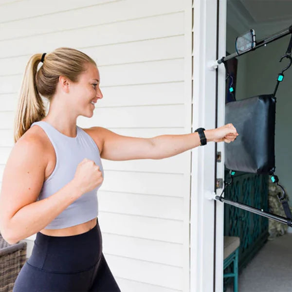 Boxsack für die Tür™ Einfaches Heimtraining installieren