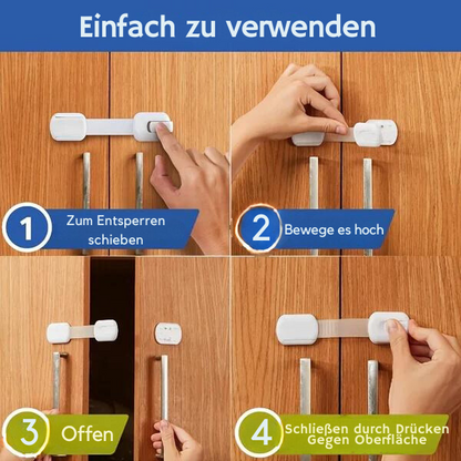 Kindersicherung für Schubladen™ Stressfrei leben!