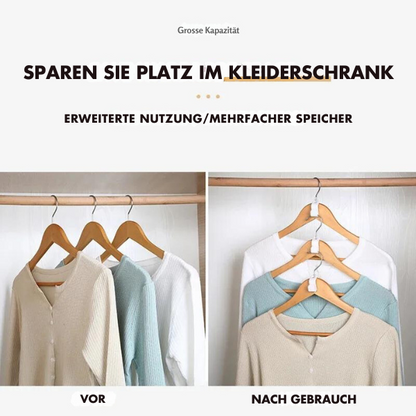 Stapelbarer Kleiderbügelhaken™ Multifunktions-Garderobe Organizer