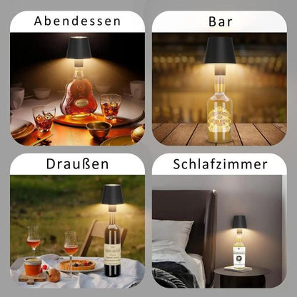 Aufladbare LED-Flaschenlampe™ Kabellos und abnehmbar