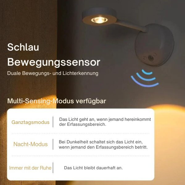 Bewegungssensor-Nachtlicht™ Drahtlose USB-LED