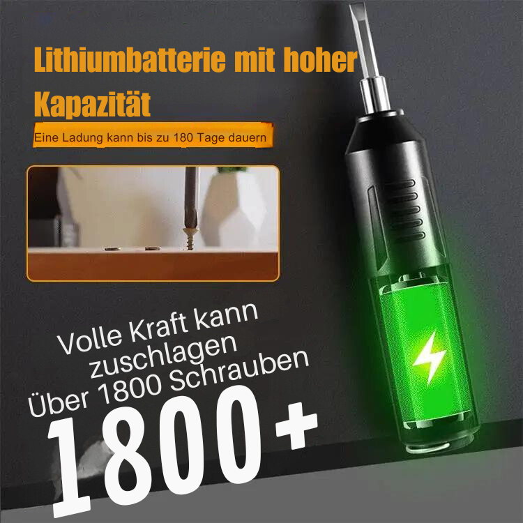 Elektro-Schraubendreher-Set™ Mühelose Reparaturen zu Hause!