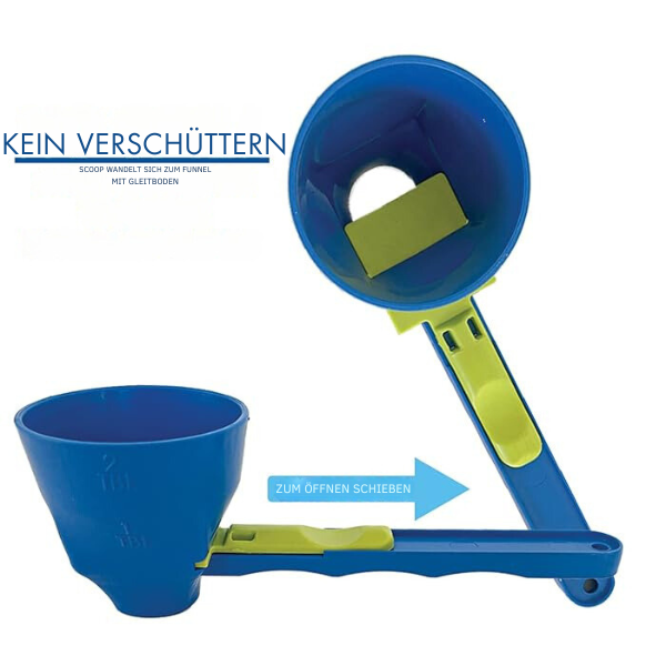 Trichterschöpfer™ Auslaufsicherer Messlöffel 1+1 Gratis!