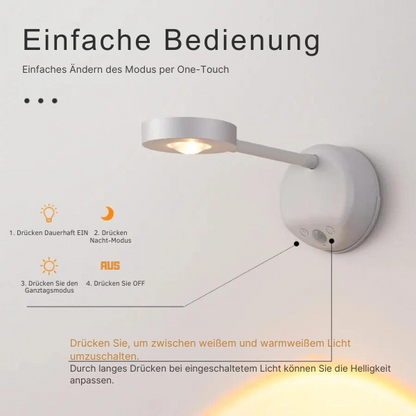 Bewegungssensor-Nachtlicht™ Drahtlose USB-LED