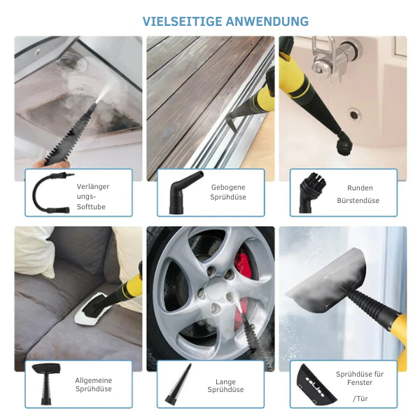 Elektrischer Dampfreiniger™ Hochtemperatur-Reinigungsgerät