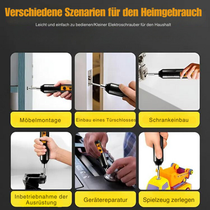 Elektro-Schraubendreher-Set™ Mühelose Reparaturen zu Hause!