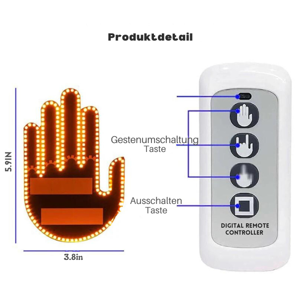 LED-Handgesten-Autolicht™ Fahren Sie mit Stil!