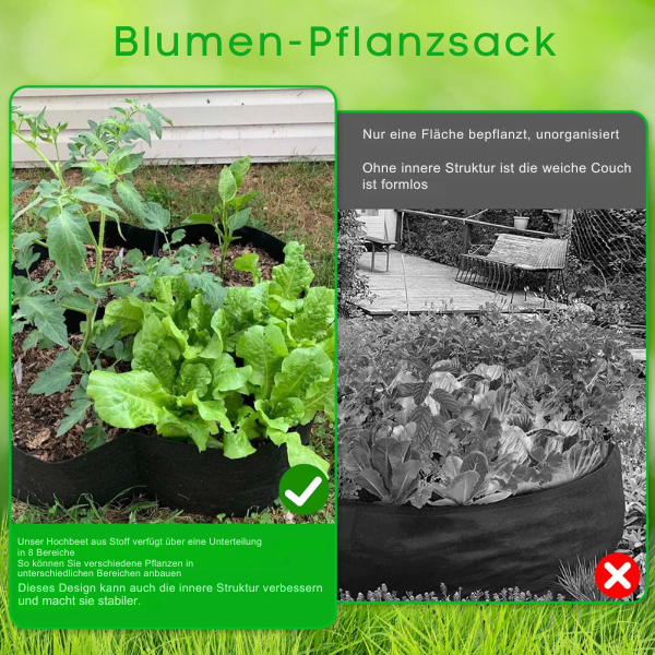 Pflanzbeet Bag™ Blumen- und Gemüsepflanzer