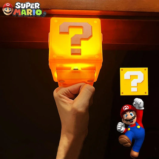 Super Mario Block Lampe™ Kreative lustige Zimmerdekoration