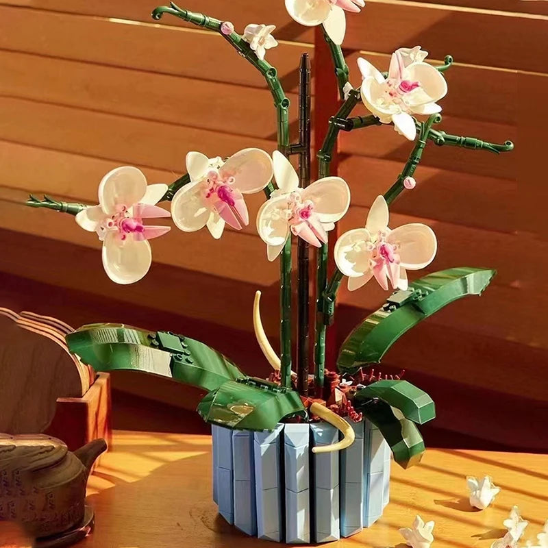 Baukasten Orchidee Blume™ Künstliches Dekor-Arrangement