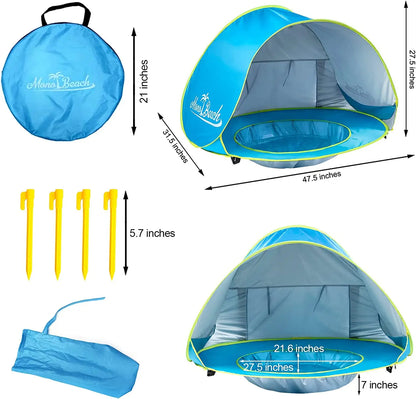 Baby Strandzelt™ Sonnengeschützte Oase