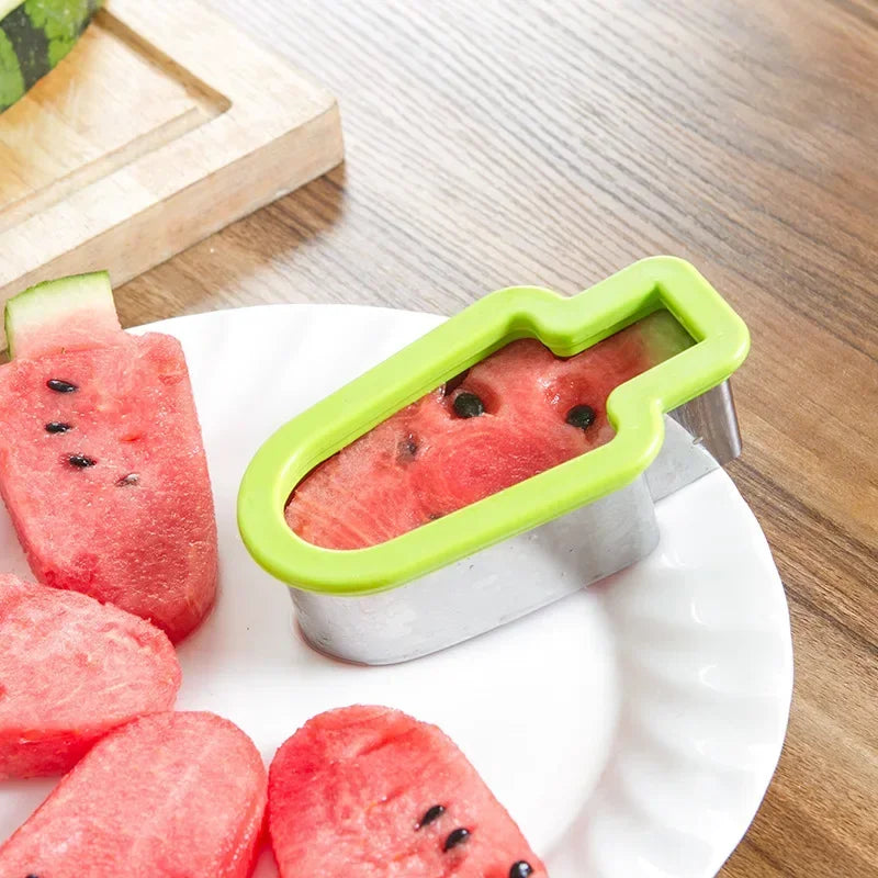 Edelstahl Wassermelonenschneider™ Nettes Eis am Stiel-Design