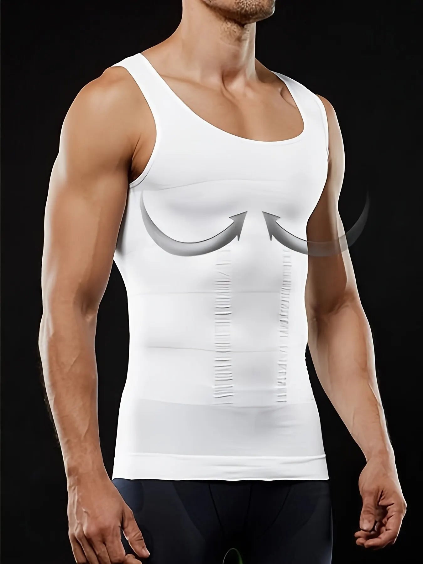 1+1 Gratis! Figurformendes Tank-Top™ Schlankheits-Unterhemd für Männer